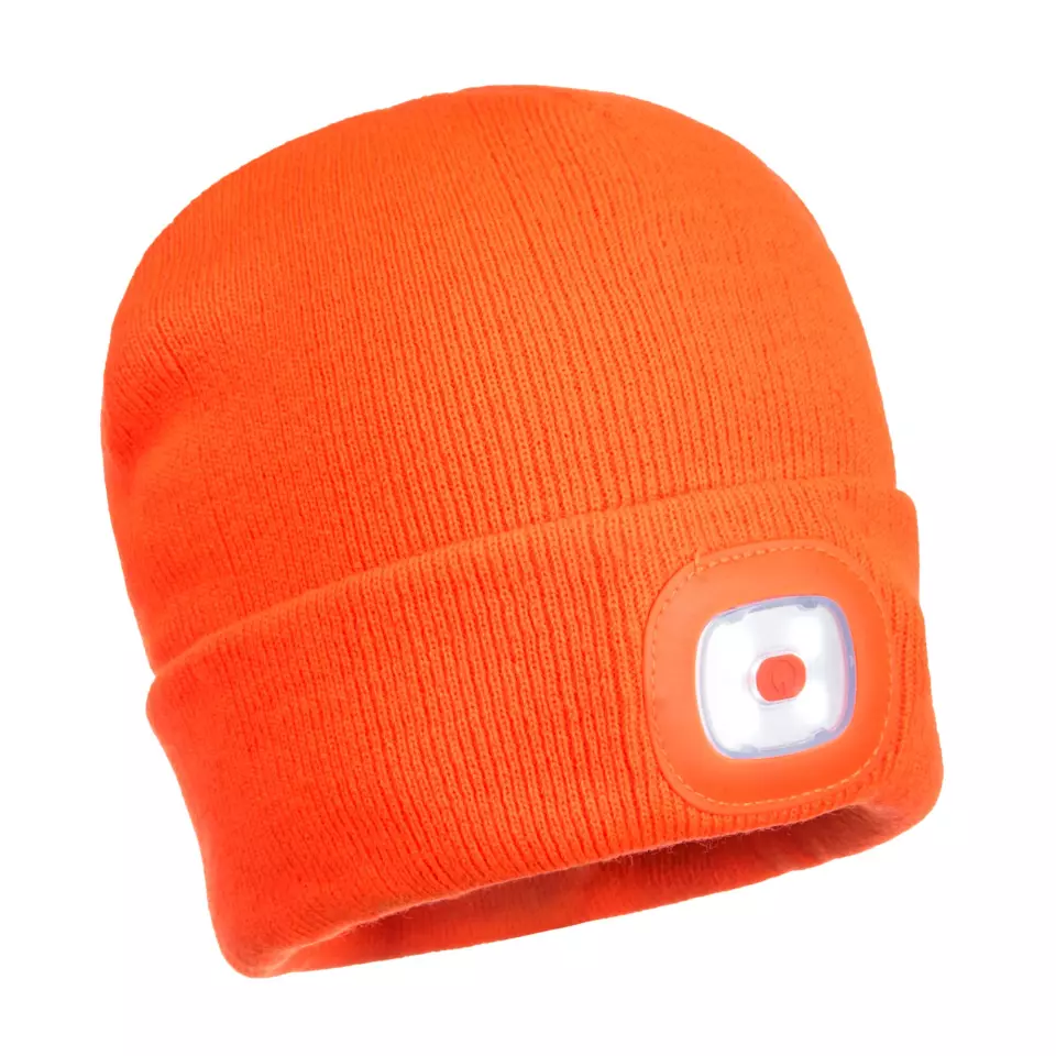 Portwest B029, Beanie USB Rechargeable LED Head Light, image 4, gallery thumbnail