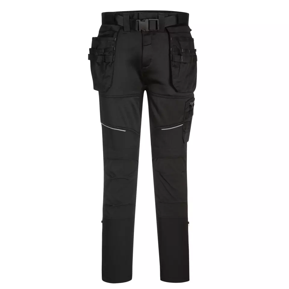 Portwest KX343BKR, KX3 Holster Jogger, Black, image 1, gallery thumbnail