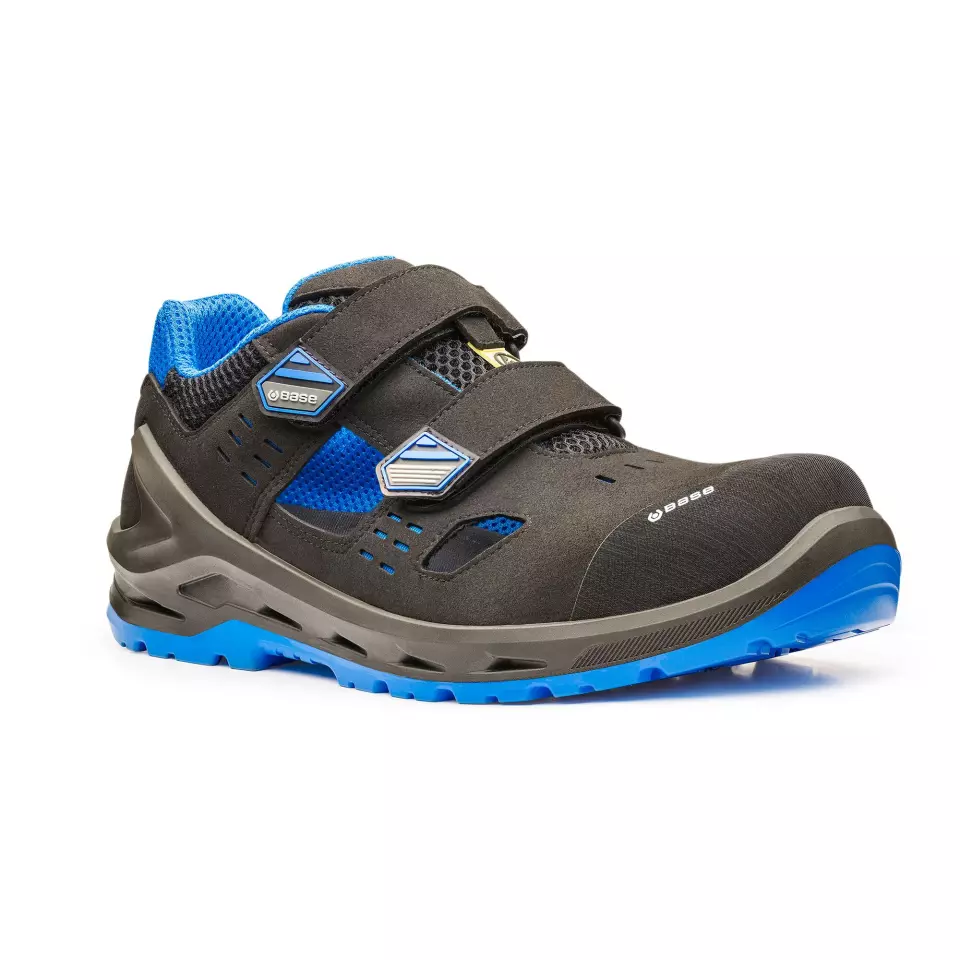 Portwest B1205BKB, I-Bit Sandal S1P ESD SRC, svart/blå, image 2, gallery thumbnail