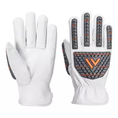 Portwest A742WHR, Impact Driver Glove (Unlined), White