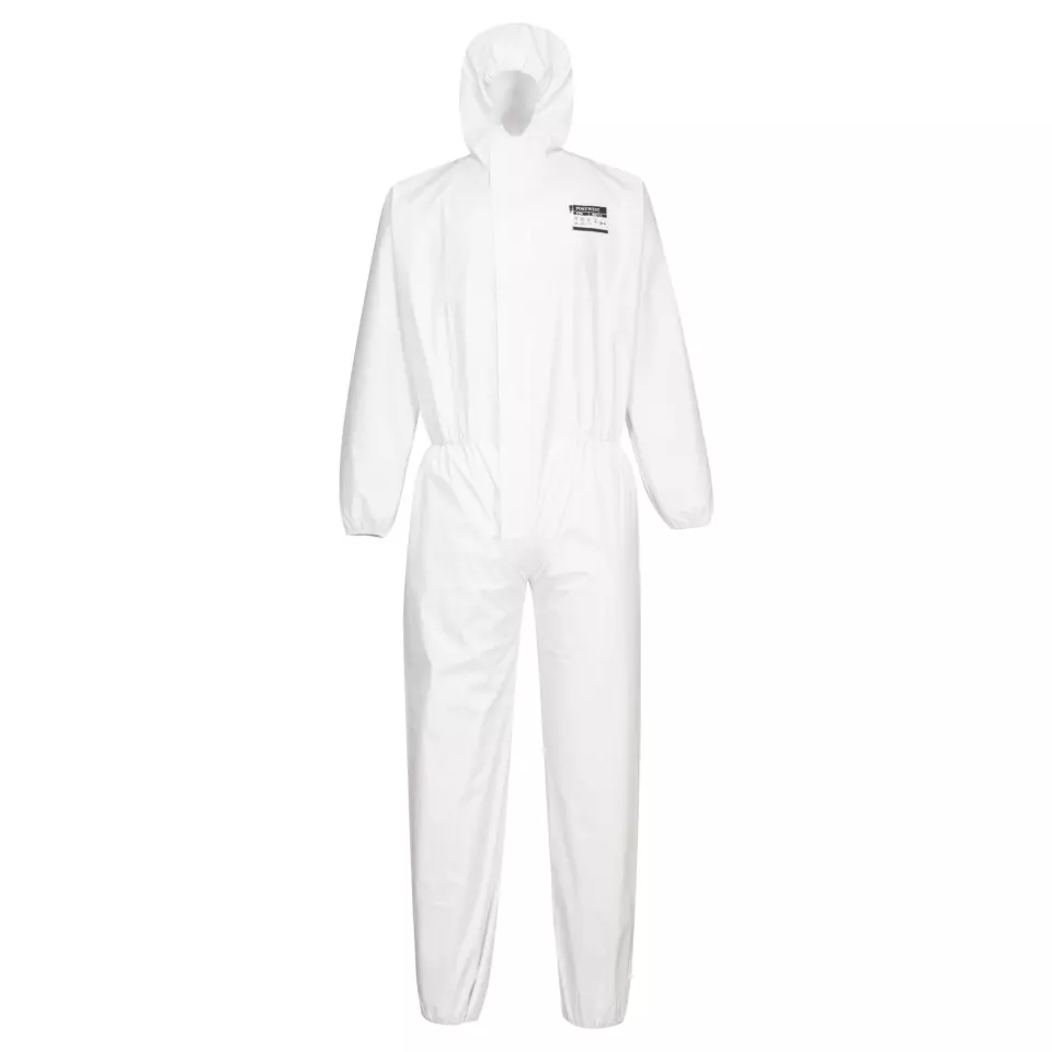 Portwest ST90WHR, BizTex Pro Coverall Type 5/6, White, image 1, gallery thumbnail