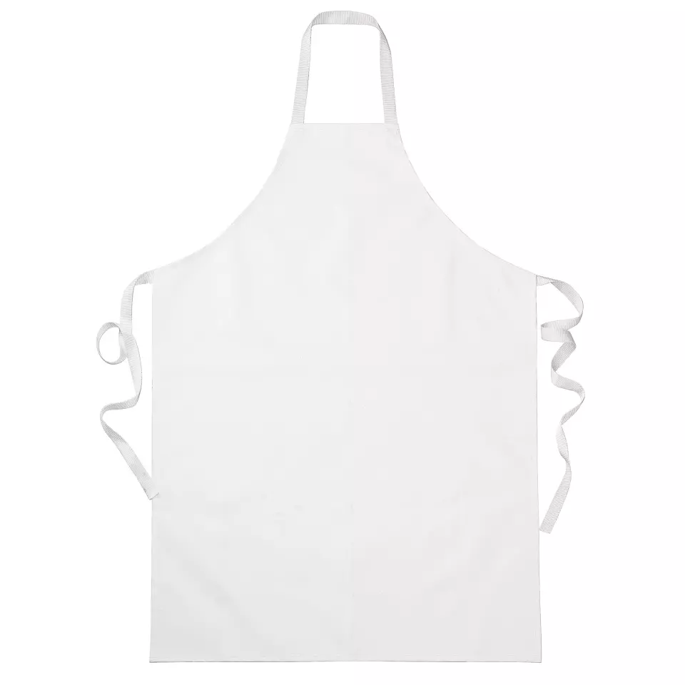 Portwest 2207WHR, Food Industry Apron, White, image 2, gallery thumbnail