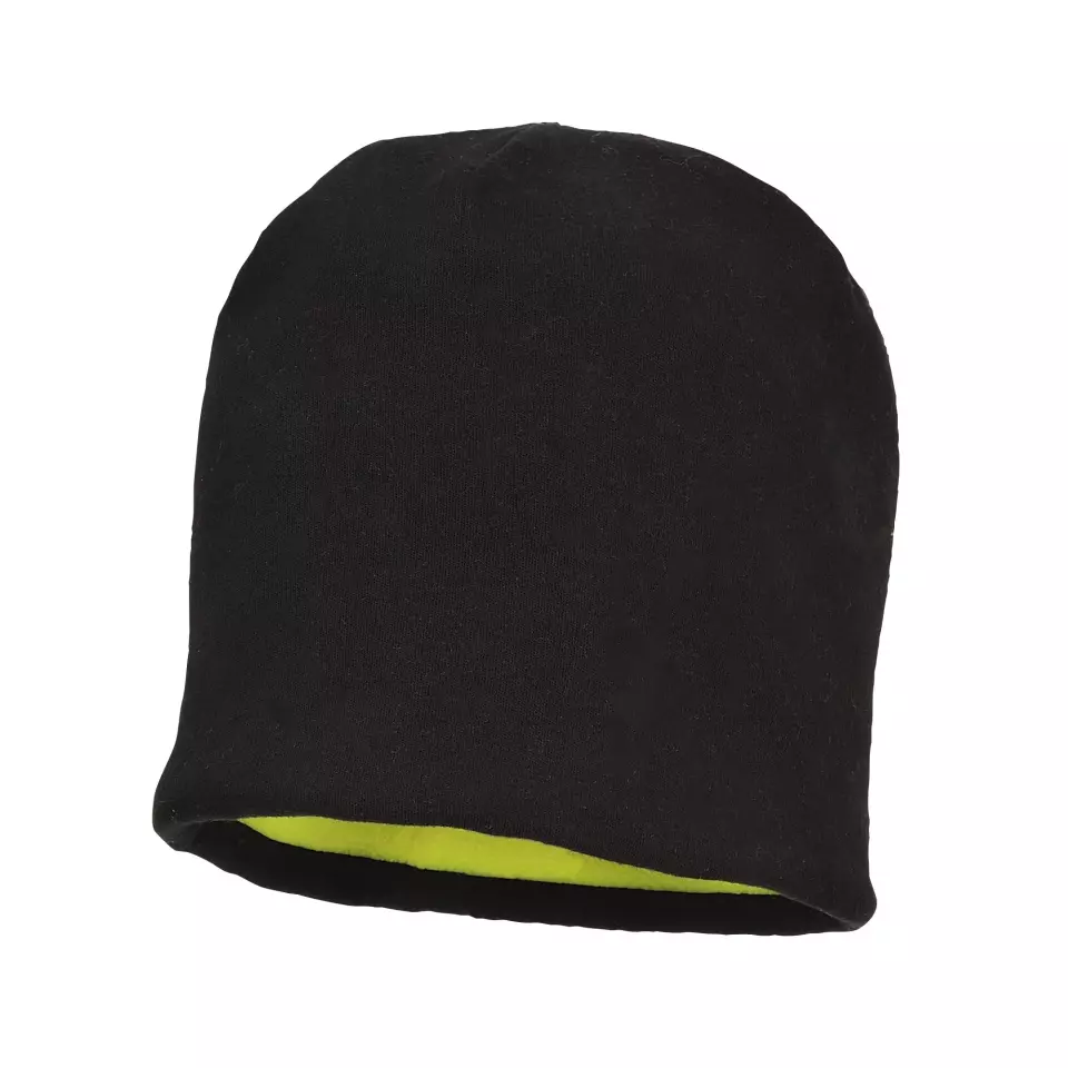 Portwest HA14, Reversible Hi-Vis Beanie Hat, image 3, gallery thumbnail