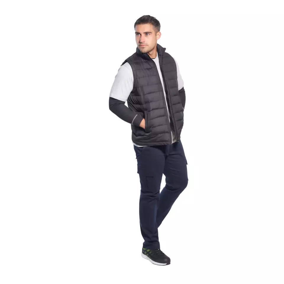 Portwest S231CGR, WX2 Eco Stretch Slim Fit Combat Trousers, Charcoal Grey, image 5, gallery thumbnail