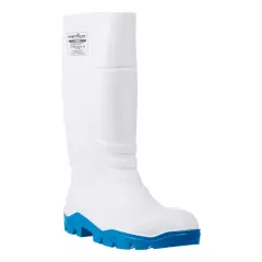 Portwest FD84WHR, PU Food Wellington S4 FO CI SR, White