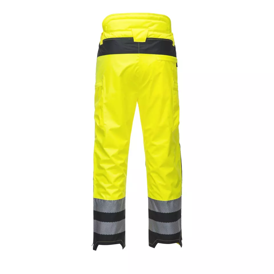 Portwest PW342YBR, PW3 varsel extrema regnbyxor, gul/svart, image 2, gallery thumbnail