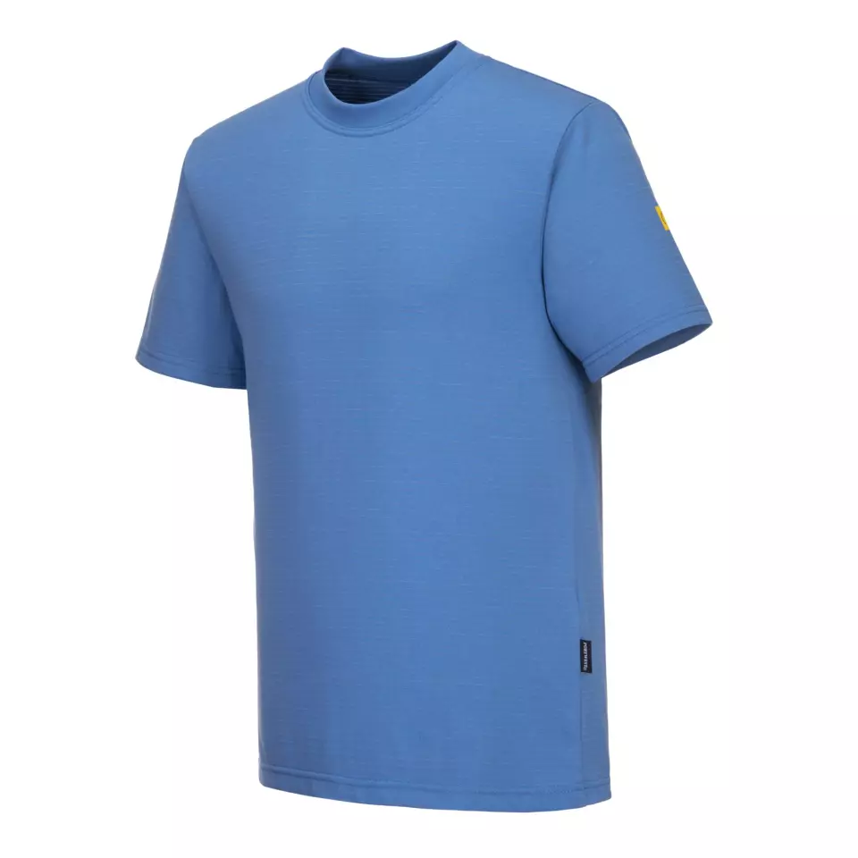 Portwest AS20HBR, Antistaattinen ESD lyhythihainen T-paita, Hamilton Blue, image 4, gallery thumbnail