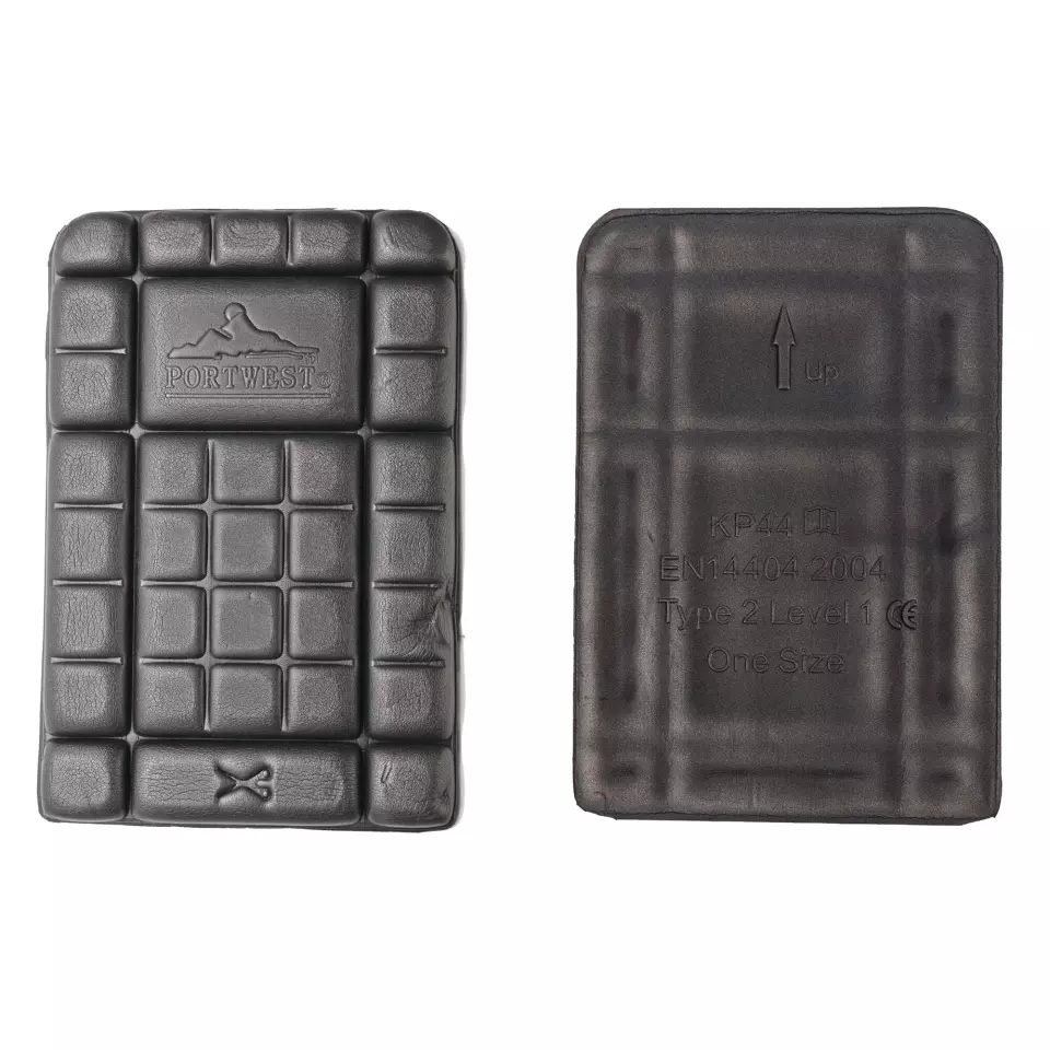 Portwest KP44BKR, CE Knee Pad, Black, image 2, gallery thumbnail