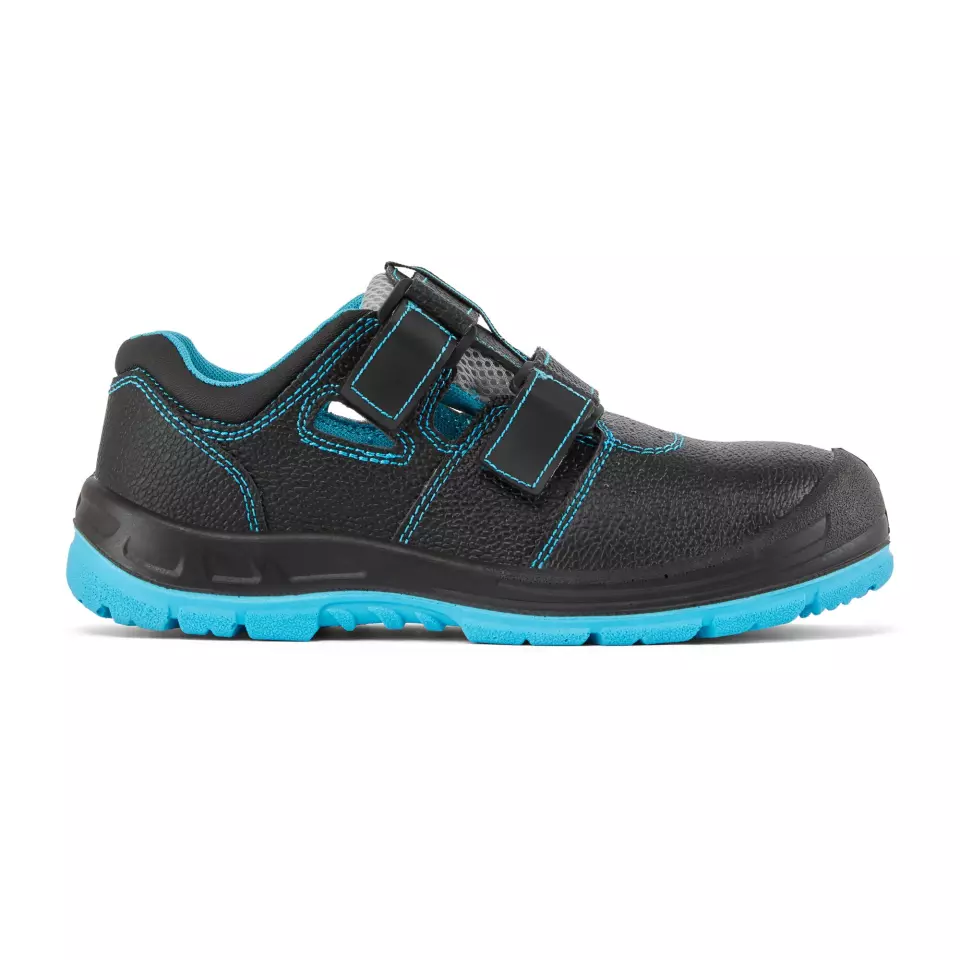 Portwest FS70BKB, Sandal S1P SR FO, Black/Blue, image 1, gallery thumbnail