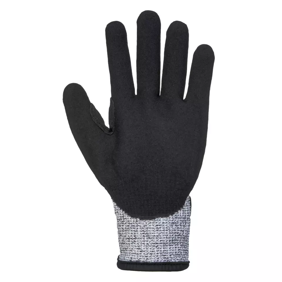 Portwest A722G8R, Anti Impact Cut Resistant Glove, Grey/Black, image 2, gallery thumbnail