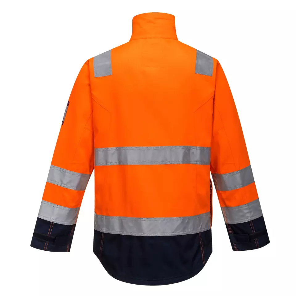 Portwest MV35ONR, Modaflame RIS Orange/Marinblå Jacka, Orange/Marinblå, image 2, gallery thumbnail