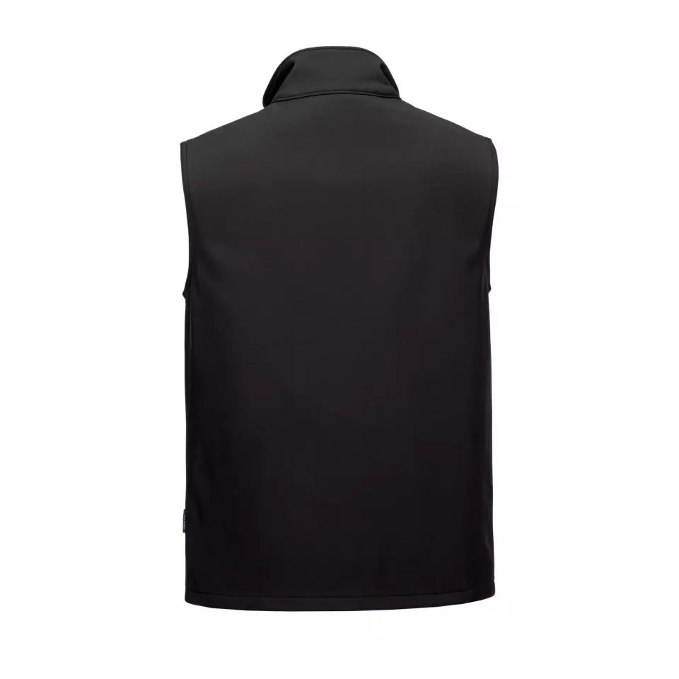 Portwest TK22BKR, Print and Promo Softshell Gilet (2L), Black, image 2, gallery thumbnail