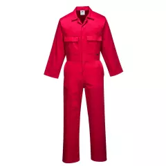 Portwest S999RER, Euro Work Coverall, Red