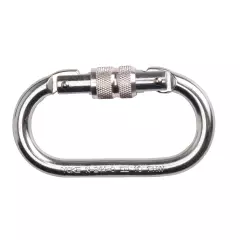 Portwest FP30SIR, Screwgate Carabiner, Silver