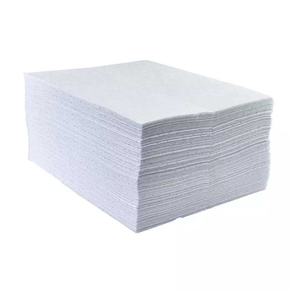 Portwest SM50WHR, Oil Only Pad, White, image 1, gallery thumbnail