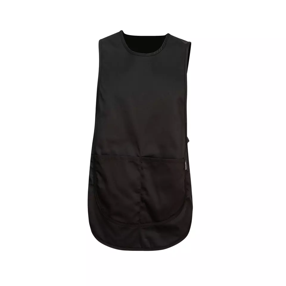 Portwest S843BKR, Tabard Apron with Pocket, Black, image 1, gallery thumbnail
