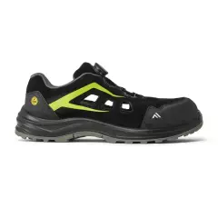 Portwest FE06BGN, Composite Sandal S1 ESD SR FO, Black/Green