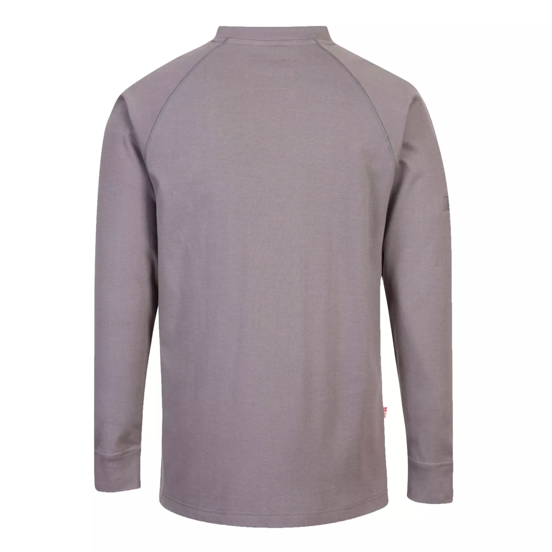 Portwest FR33GRR, Bizflame Knit Anti-Static FR Crew Neck, Grey, image 2