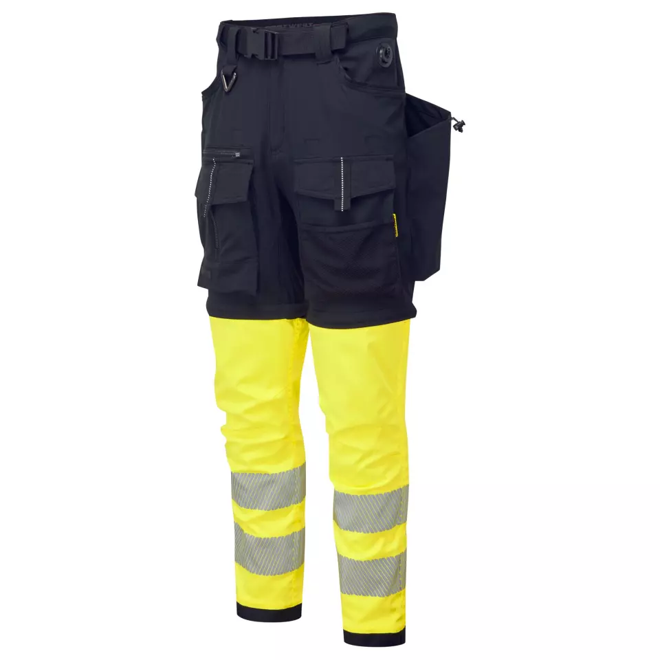 Portwest BX321BKY, Ultimate Modular 3-in-1 Hose, Schwarz/Gelb, image 3, gallery thumbnail