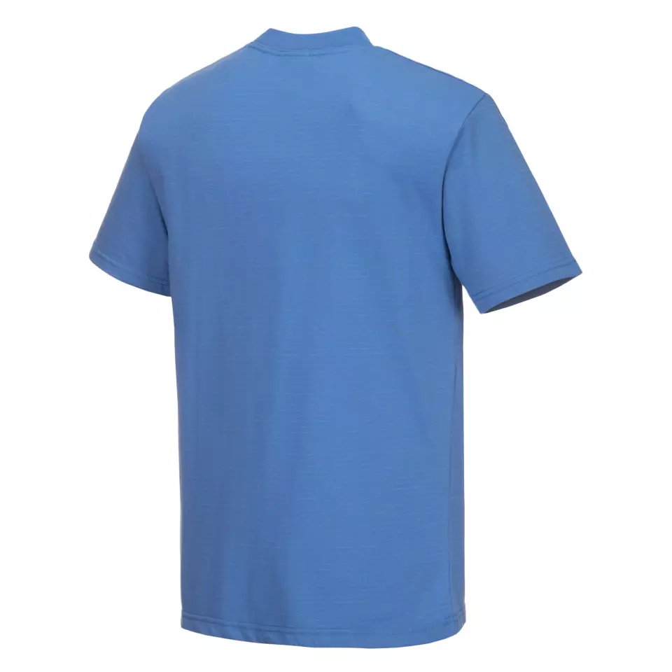 Portwest AS20HBR, Antistaattinen ESD lyhythihainen T-paita, Hamilton Blue, image 3, gallery thumbnail