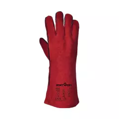 Portwest A500RER, Welders Gauntlet, Red