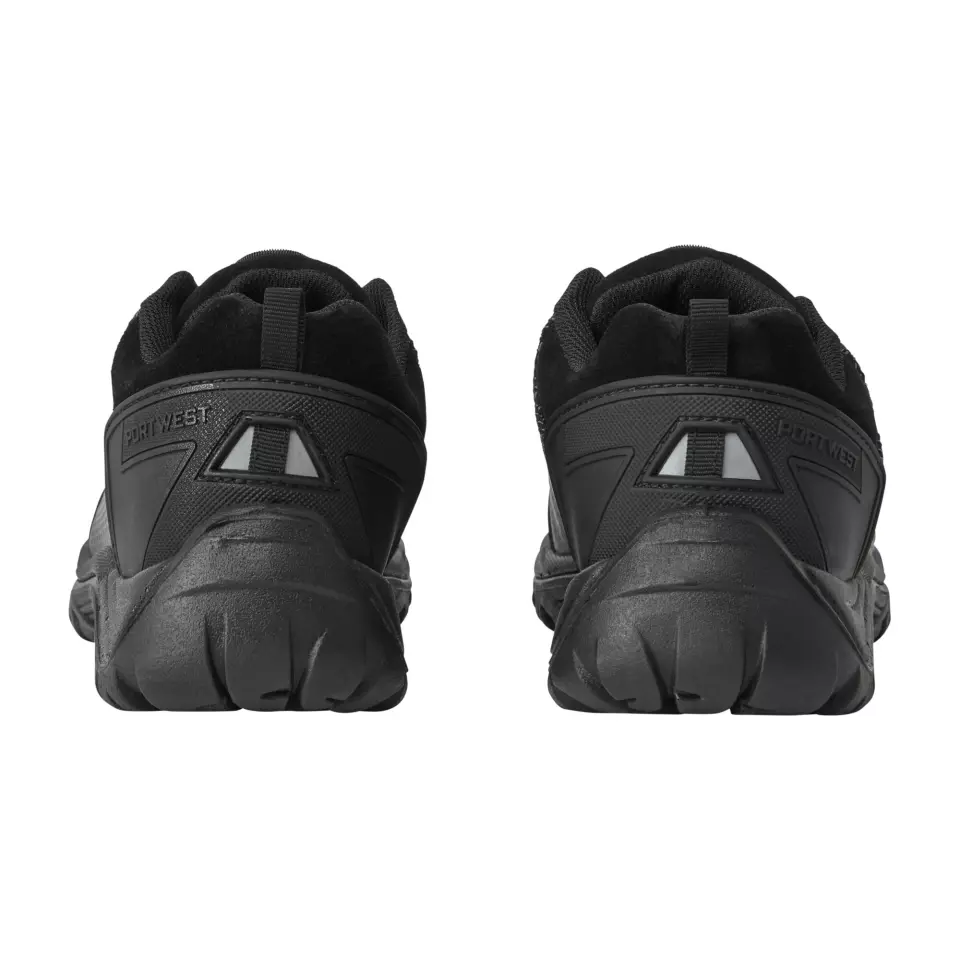 Portwest FE05BGY, Girder Composite Low Shoe S3S ESD SR FO, Black/Grey, image 2, gallery thumbnail