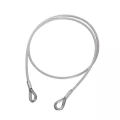Portwest FP05SIR, Vajer förankringsslinga 1m, silver