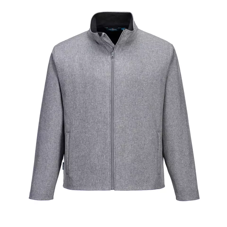 Portwest TK20GMR, Print and Promo Softshell (2L), Grau Meliert, image 1, gallery thumbnail