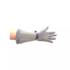 Portwest AC10SIR, Chainmail Gauntlet 45cm, Silver