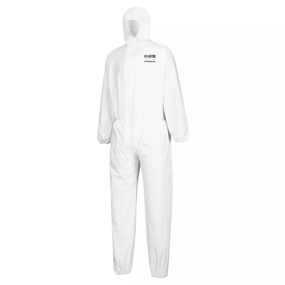 Portwest ST90WHR, BizTex Pro Coverall Type 5/6, White, image 3, gallery thumbnail