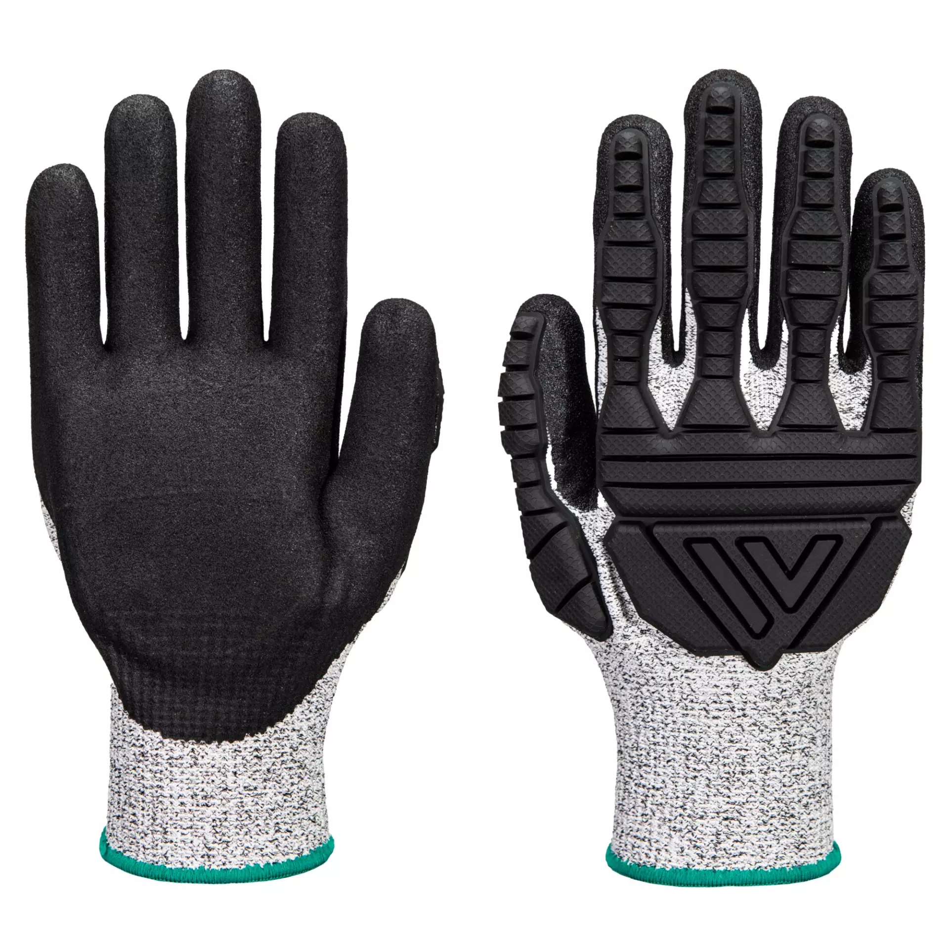 Portwest A723G8R, TPV Impact Schnittschutzhandschuh, Grau/Schwarz, image 3