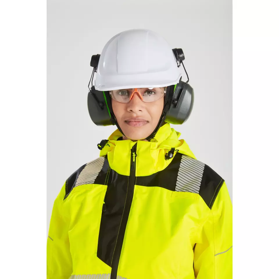 Portwest PW389YBR, PW3 Hi-Vis Damen-Regenjacke, Gelb/Schwarz, image 6, gallery thumbnail