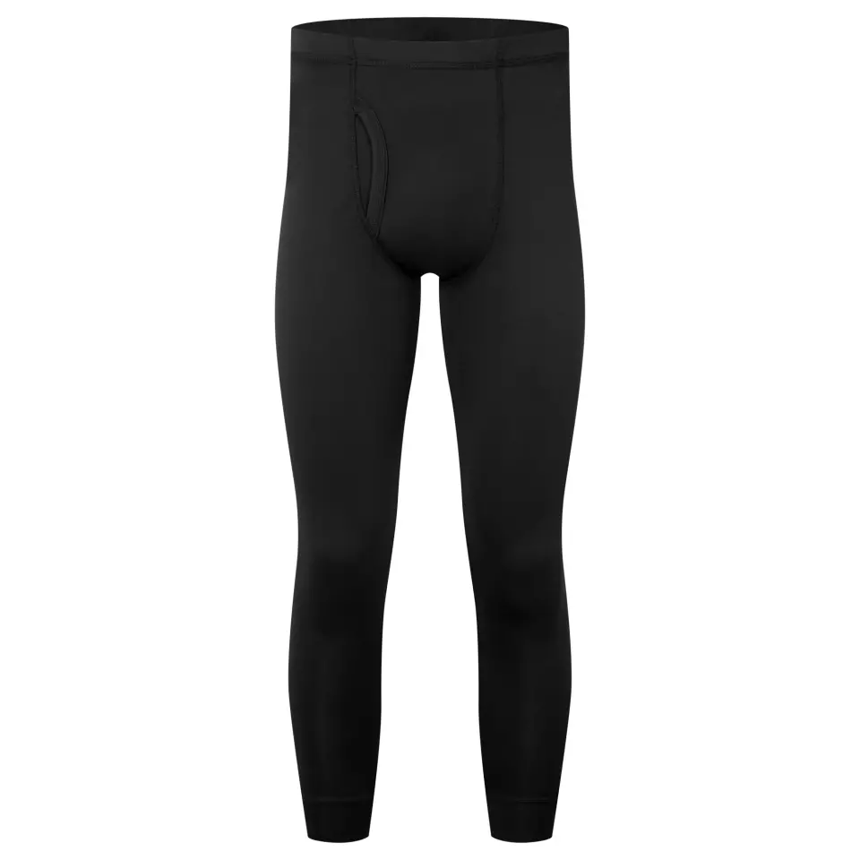 Portwest B131BKR, Thermal Baselayer Leggings, Black, image 1, gallery thumbnail