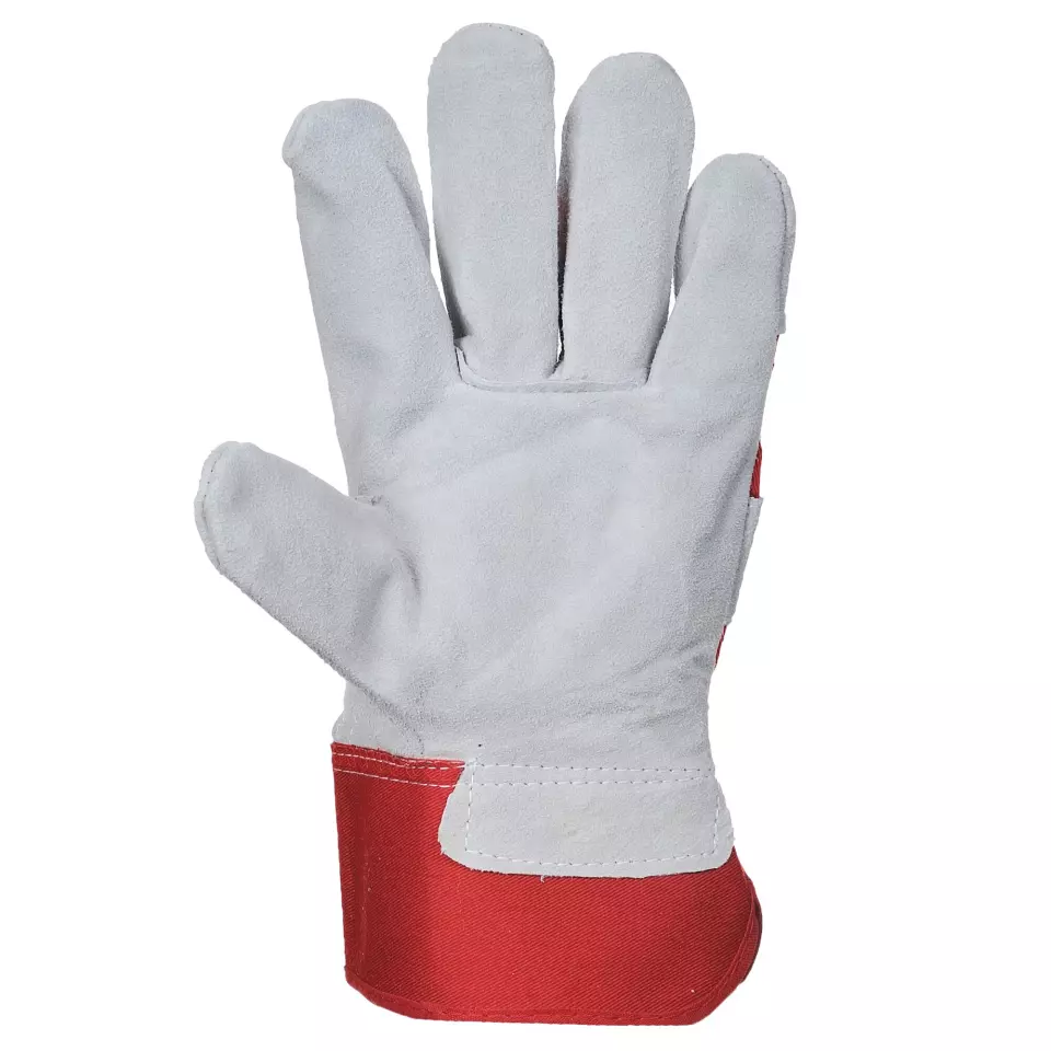 Portwest A220RER, Premium Chrom-Rigger Handschuh, Rot, image 2, gallery thumbnail
