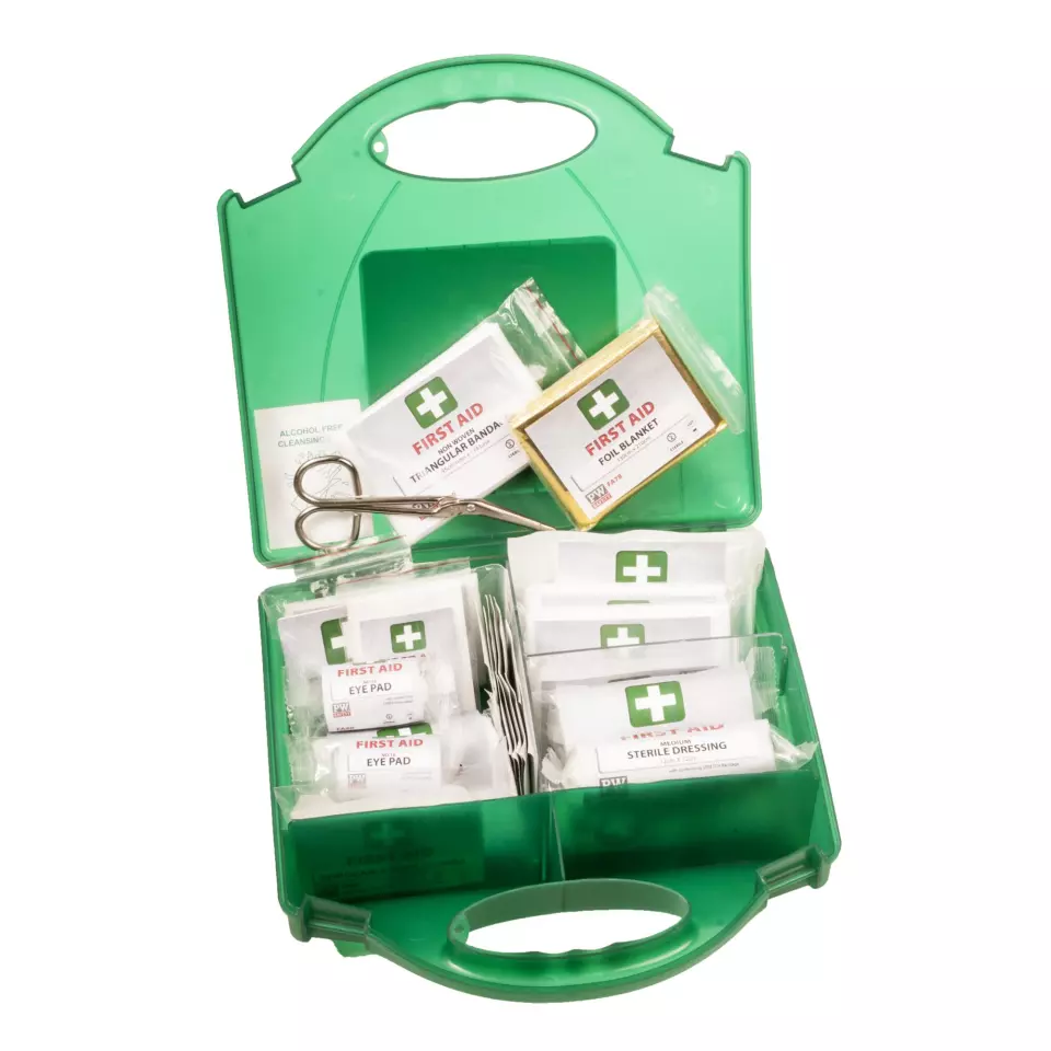 Portwest FA10GNR, Workplace First Aid Kit 25, Green, image 1, gallery thumbnail