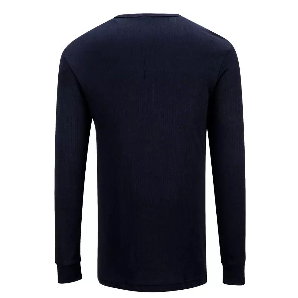 Portwest B123BKR, Thermal T-Shirt Long Sleeve, Black, image 2, gallery thumbnail