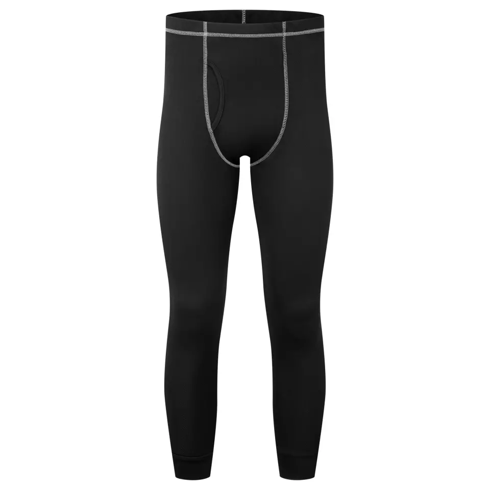 Portwest B151BKR, Base Pro Antibacterial Legging, Black, image 2, gallery thumbnail