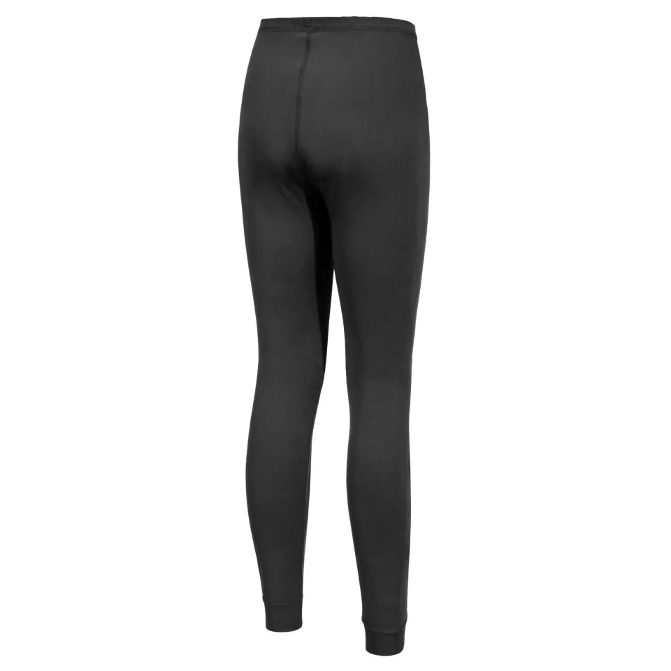 Portwest B135BKR, Women's Baselayer Leggings, Black, image 2, gallery thumbnail
