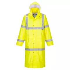 Portwest H445YER, Varselregnrock 122cm, gul