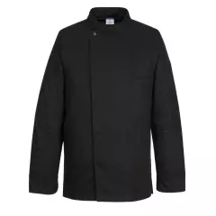 Portwest C835BKR, Chef's Mesh Air Pro Surrey Jacket L/S, Black