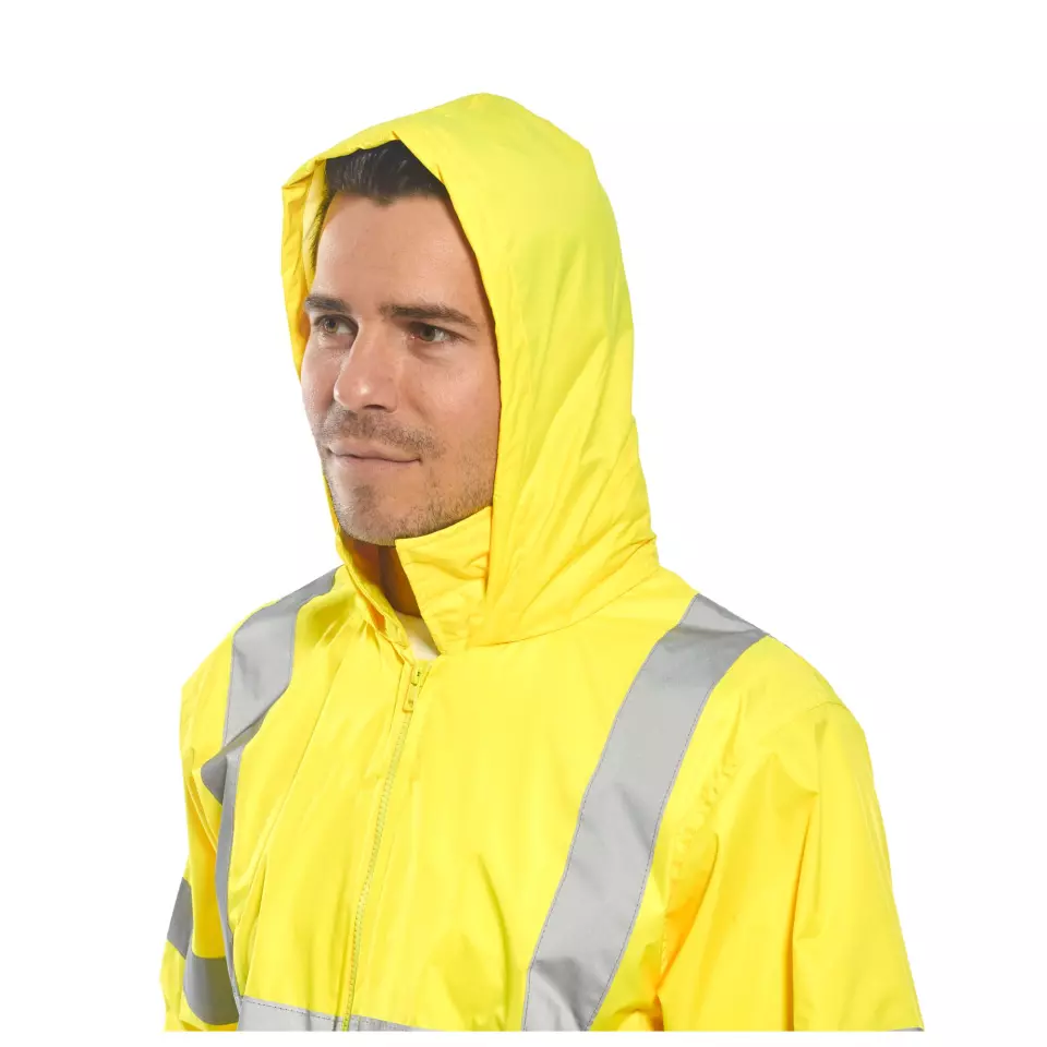 Portwest H440ORR, Hi-Vis Rain Jacket, Orange, image 3, gallery thumbnail