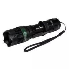 Portwest PA54BKR, Taktische Taschenlampe, Schwarz