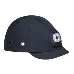 Portwest PW29NAR, USB-ladattava LED-kolhupäähine, tummansininen