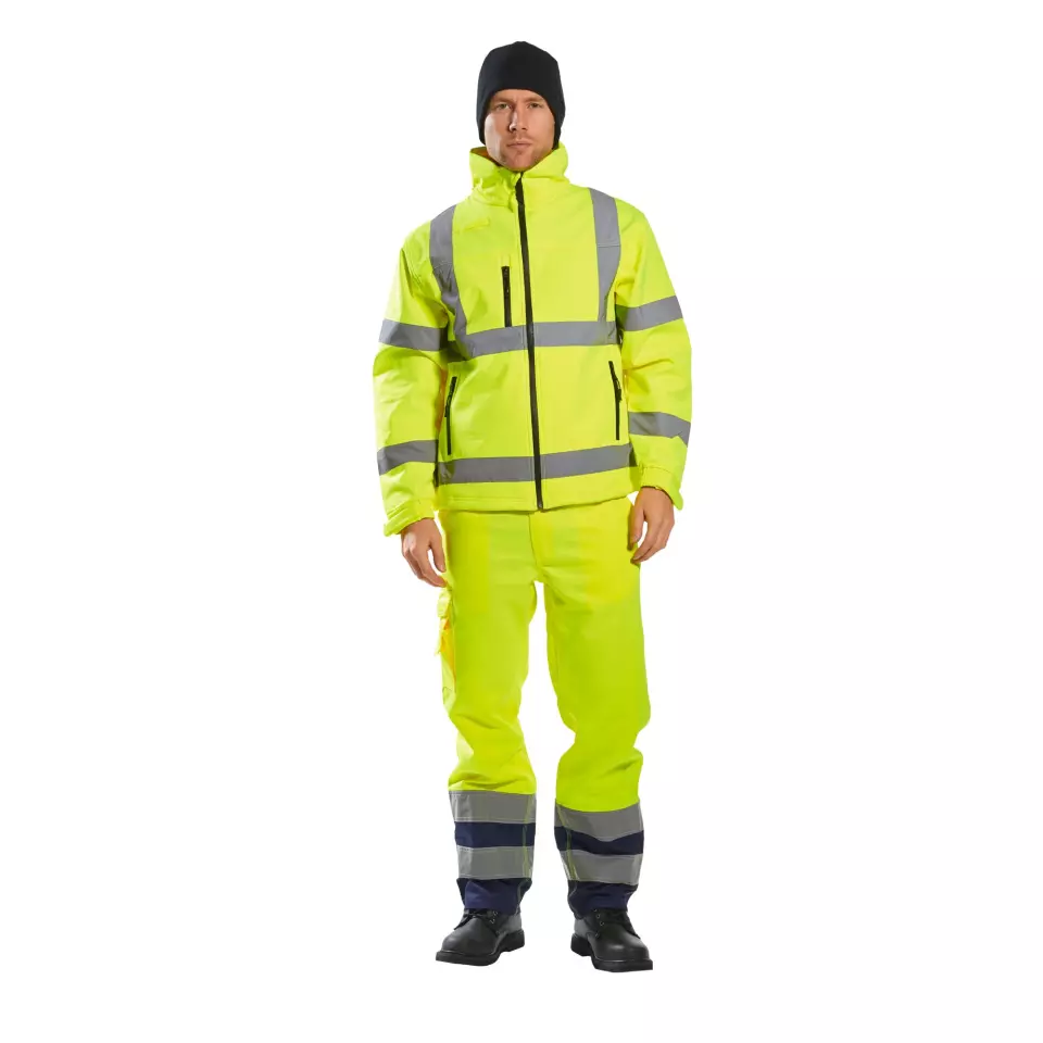 Portwest HA14, Reversible Hi-Vis Beanie Hat, image 5, gallery thumbnail