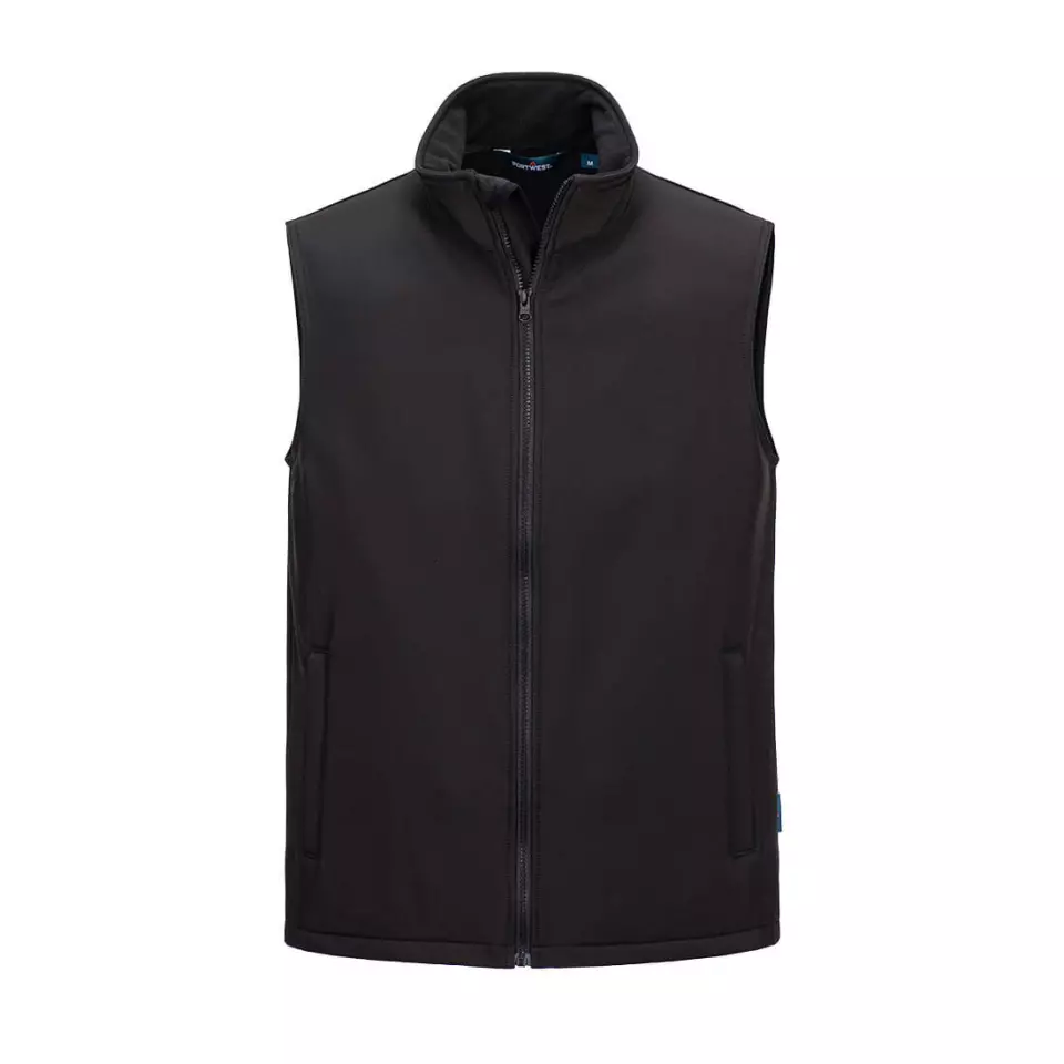 Portwest TK22BKR, Print and Promo softshell-liivi (2L), musta, image 1, gallery thumbnail