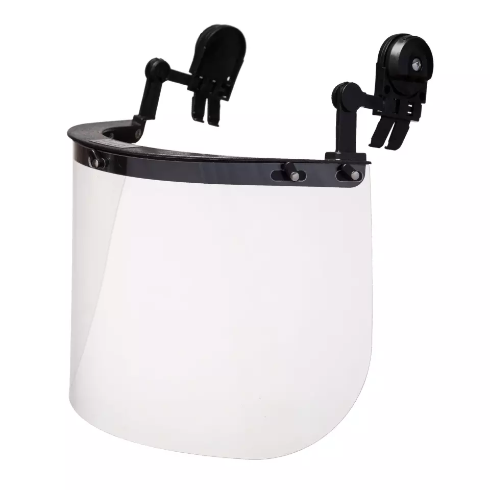 Portwest PS58BKR, Helmet Visor Holder, Black, image 2, gallery thumbnail