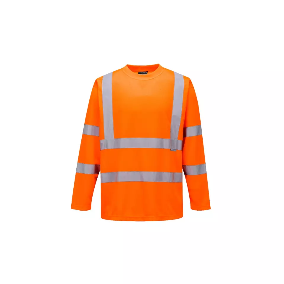 Portwest S178ORR, Hi-Vis T-Shirt L/S, Orange, image 1, gallery thumbnail