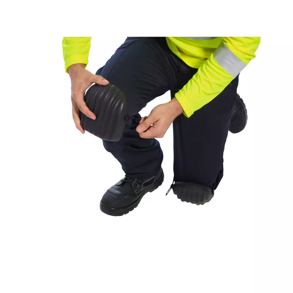 Portwest KP10BKR, High Density Knee Pad, Black, image 2, gallery thumbnail