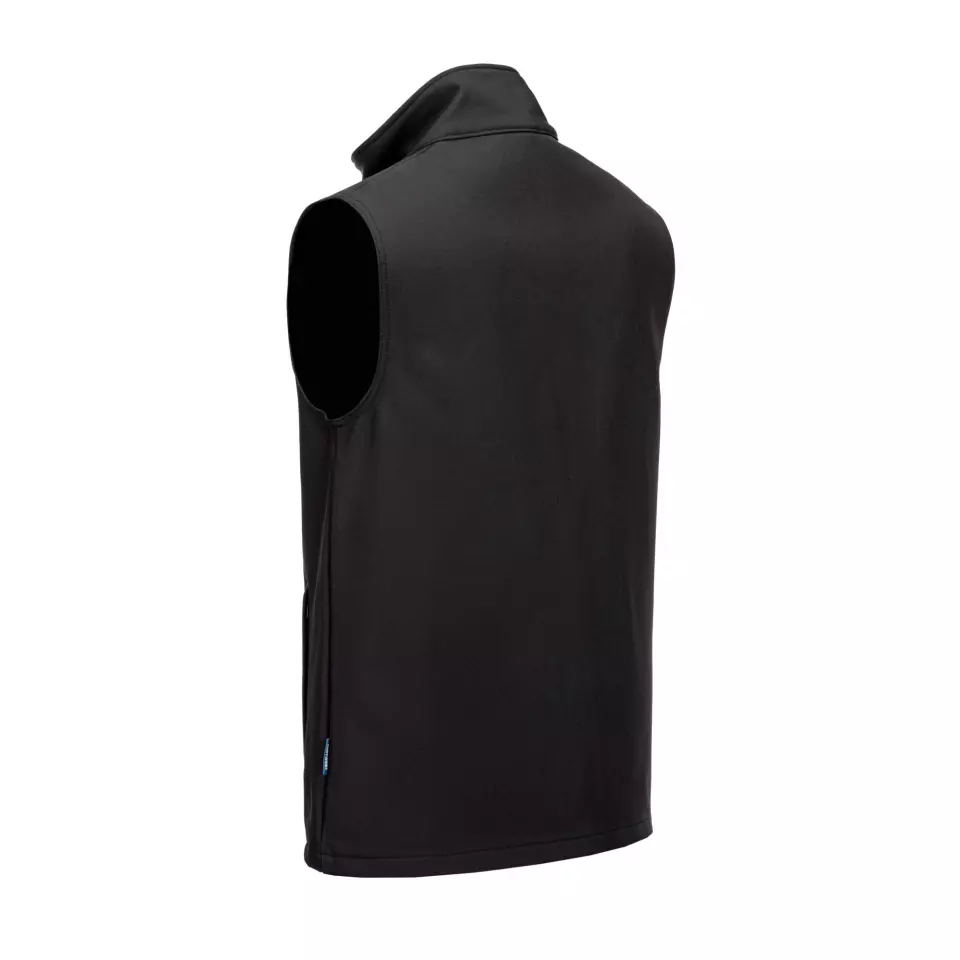 Portwest TK22BKR, Print and Promo Softshell Gilet (2L), Black, image 3, gallery thumbnail