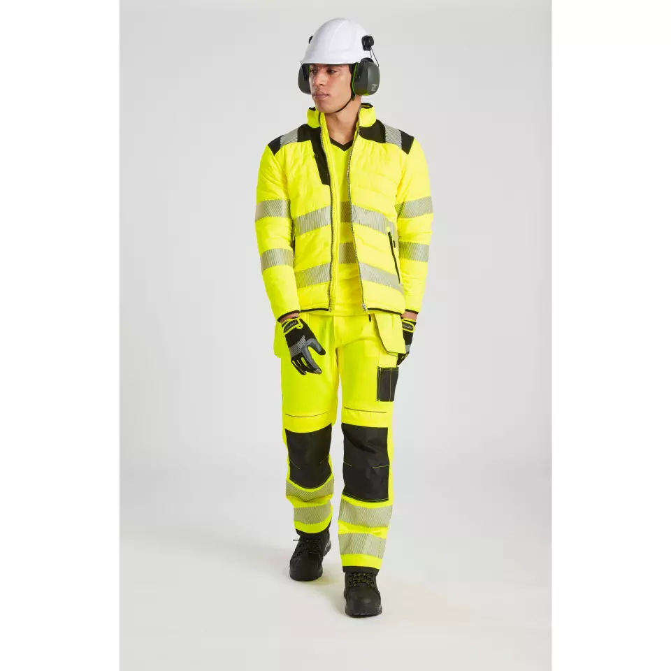 Portwest PW371YBR, PW3 Hi-Vis Steppjacke, Gelb/Schwarz, image 10, gallery thumbnail